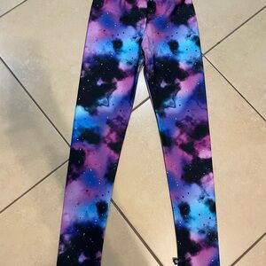 Pixielane Stellar Kids Leggings - Black, Blue, Purple